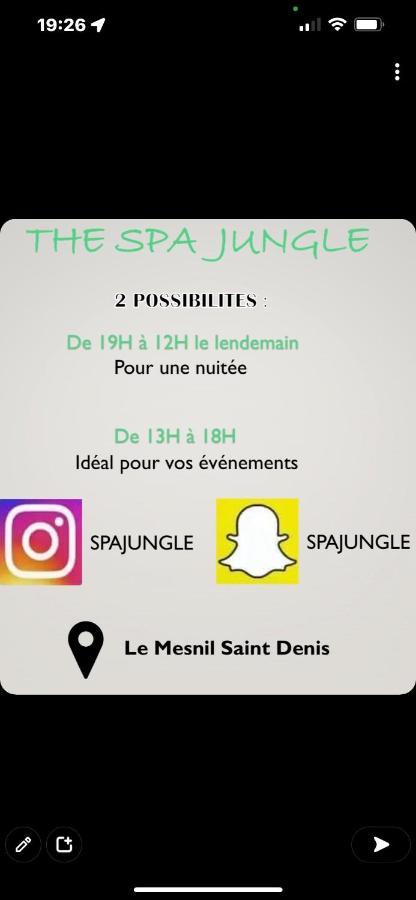 Spa Jungle Le Mesnil-Saint-Denis エクステリア 写真